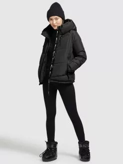 Khujo Winterjacken Jacke Esila Frauen Schwarz -Khujo Verkäufe ddd3b5b3238f5254ac1e41f9240e3d46