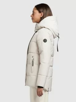 Khujo Winterjacken Jacke Eunice Frauen Offwhite -Khujo Verkäufe de6a64fc7520d59fa00445884d0a2f60