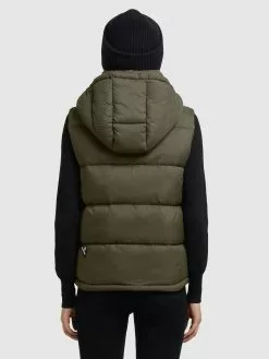 Khujo Westen Weste Eden Frauen Khaki -Khujo Verkäufe de8c624cdde92d4daa266322a8be207d