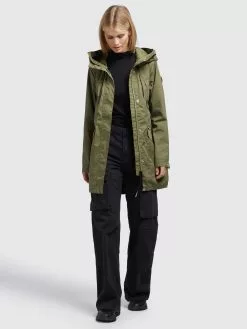 Khujo Parka Mantel Aira Frauen Oliv -Khujo Verkäufe dec32622bc03810b51eb2269e6fc9ec4