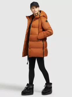 Khujo Winterjacken Jacke Franee Frauen Dunkelorange -Khujo Verkäufe df273603a0a002dfdb044b60617dc759