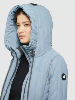 Khujo Übergangsmäntel Mantel Jerry Frauen Hellblau -Khujo Verkäufe e187a37008e777ccbbd69f7e0f50d141