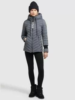 Khujo Winterjacken Jacke Patt Frauen Grau -Khujo Verkäufe e2d354d4a64808c2b9996acae43f55fb