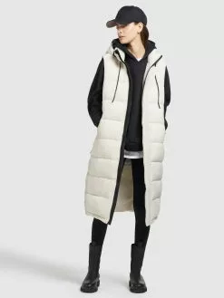 Khujo Westen Weste Tourin Frauen Offwhite -Khujo Verkäufe e3056c8f3c17f9c14ac806024452a373