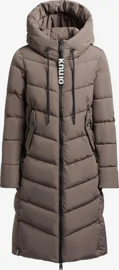 Khujo Wintermäntel Wintermantel Klayd Frauen Sepia