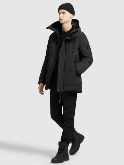 Khujo Winterjacken Jacke Fank Männer Schwarz -Khujo Verkäufe e55d58f104eba6143439f076b839618a