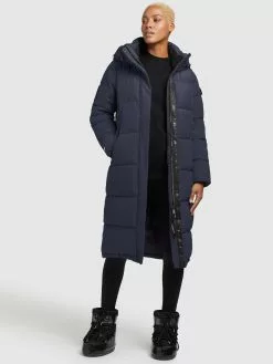 Khujo Wintermäntel Mantel TIONE Frauen Navy -Khujo Verkäufe e5800cf4d841b8f365225f3d7efd83c5