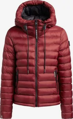 Khujo Winterjacken Jacke Lona Shine Frauen Rostrot