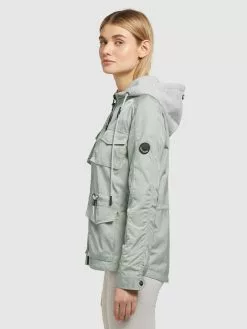 Khujo Übergangsjacken Jacke FLAMES Frauen Pastellgrün -Khujo Verkäufe e98ad535aa3e2e46580989850b621c3d