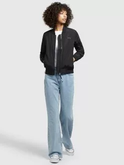 Khujo Übergangsjacken Jacke Stence2 Frauen Schwarz -Khujo Verkäufe e9ddbd10ae989571fe81397d3ffc1b70