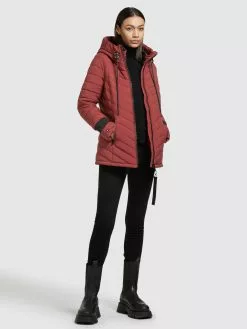 Khujo Winterjacken Jacke Patt Frauen Rostrot -Khujo Verkäufe ea64336709ff89d6d4654b61c8154815