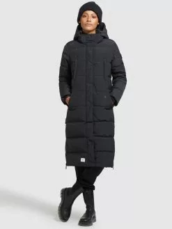 Khujo Wintermäntel Mantel Kleo Frauen Schwarz -Khujo Verkäufe eb946eb5be2f2b848a4ff7f5bebea25b
