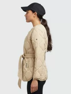 Khujo Übergangsjacken Übergangsjacke Yuna Frauen Beige -Khujo Verkäufe ec95743b443003f2681ac43a7bb4b511