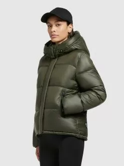 Khujo Winterjacken Jacke Valona Frauen Dunkelgrün -Khujo Verkäufe ef87876afa093eac9520fd8ff66406ad