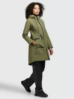 Khujo Parka Übergangsmantel Frauen Oliv -Khujo Verkäufe efbb40386e1f1940f67be3e79b73155b