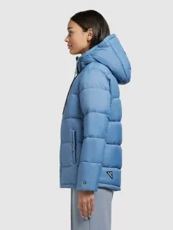 Khujo Winterjacken Jacke Evona Frauen Himmelblau -Khujo Verkäufe f03548867c83221edcf0dd429aaee77c