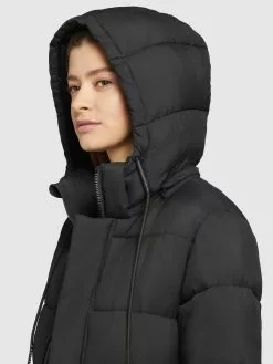 Khujo Wintermäntel Mantel Word Frauen Schwarz -Khujo Verkäufe f09453150496f5a369bb16395ca26843