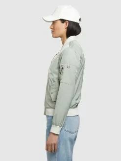 Khujo Übergangsjacken Jacke STENCE Frauen Pastellgrün -Khujo Verkäufe f383ba7b32d770903f2eab369c086f1b