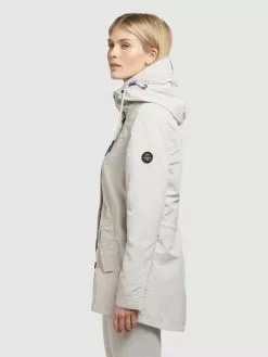 Khujo Übergangsjacken Jacke CAIMA Frauen Hellgrau -Khujo Verkäufe f581aa1dc0f47deb97f733f26f556532