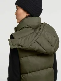 Khujo Westen Weste Eden Frauen Khaki -Khujo Verkäufe f70a1abd74cd305c00e380cccf495a9c