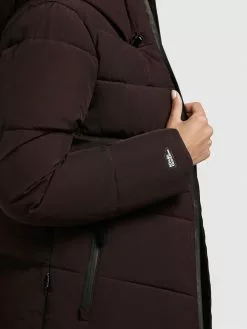 Khujo Winterjacken Jacke Fames Frauen Weinrot -Khujo Verkäufe f747aa600e896669825f5e3fe59944e6