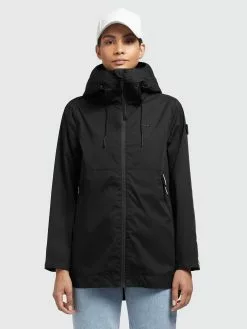 Khujo Übergangsjacken Jacke Corry Frauen Schwarz -Khujo Verkäufe f7ffc9e4d2535bee8d2fee95e62c3e5c