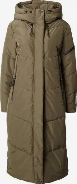 Khujo Wintermäntel Mantel Sonje 4 Frauen Khaki