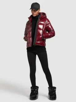 Khujo Winterjacken Jacke Fala Frauen Dunkelrot -Khujo Verkäufe fbad1100bfe9696cce4d6a848f0ac46c