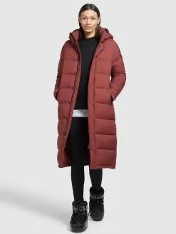 Khujo Wintermäntel Mantel Corinna Frauen Rostrot -Khujo Verkäufe fc3df2cc582e52896eb071800544e3d1