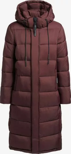 Khujo Wintermäntel Mantel Julina Frauen Dunkelrot