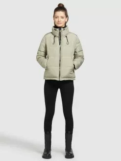 Khujo Winterjacken Jacke Tuba Frauen Hellgrün -Khujo Verkäufe fcf375b84a8078f5a33c38e539314fc5