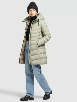 Khujo Kurzmäntel Mantel Tuhani Frauen Pastellgrün -Khujo Verkäufe fda1ebd149d26e89e1ebbabe473153ea