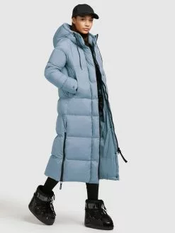 Khujo Wintermäntel Mantel Frauen Hellblau -Khujo Verkäufe fdfd0dae75918a9763921addc0d7cb22