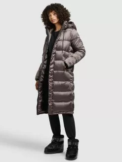 Khujo Wintermäntel Mantel Julina Frauen Taupe -Khujo Verkäufe fe0446afb6d3d4fc2b8e48a5e58e08d7