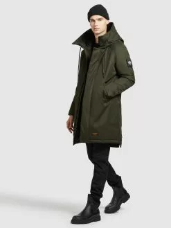 Khujo Wintermäntel Mantel Tuck Männer Oliv -Khujo Verkäufe fecbbcbea73139be555c0a168afff47e